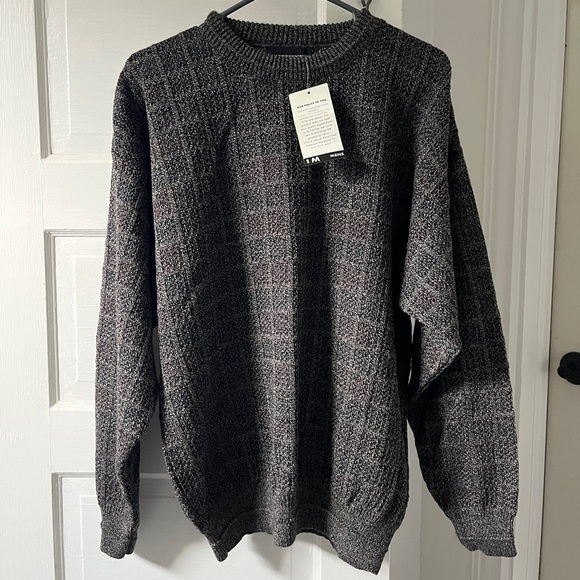 NWT Neutral brown black and grey sweater size medium - Picture 1 of 5